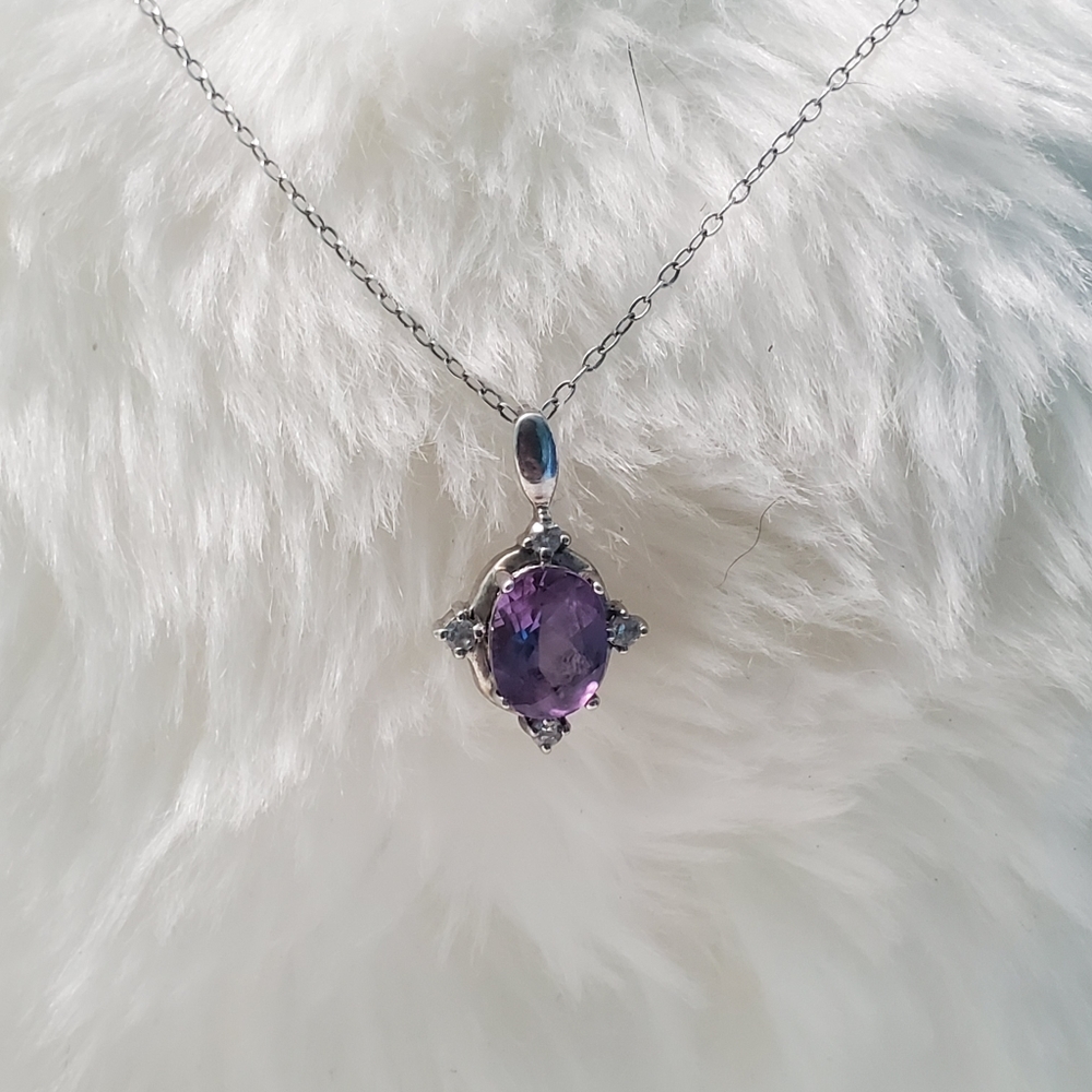 Alexandrite necklace